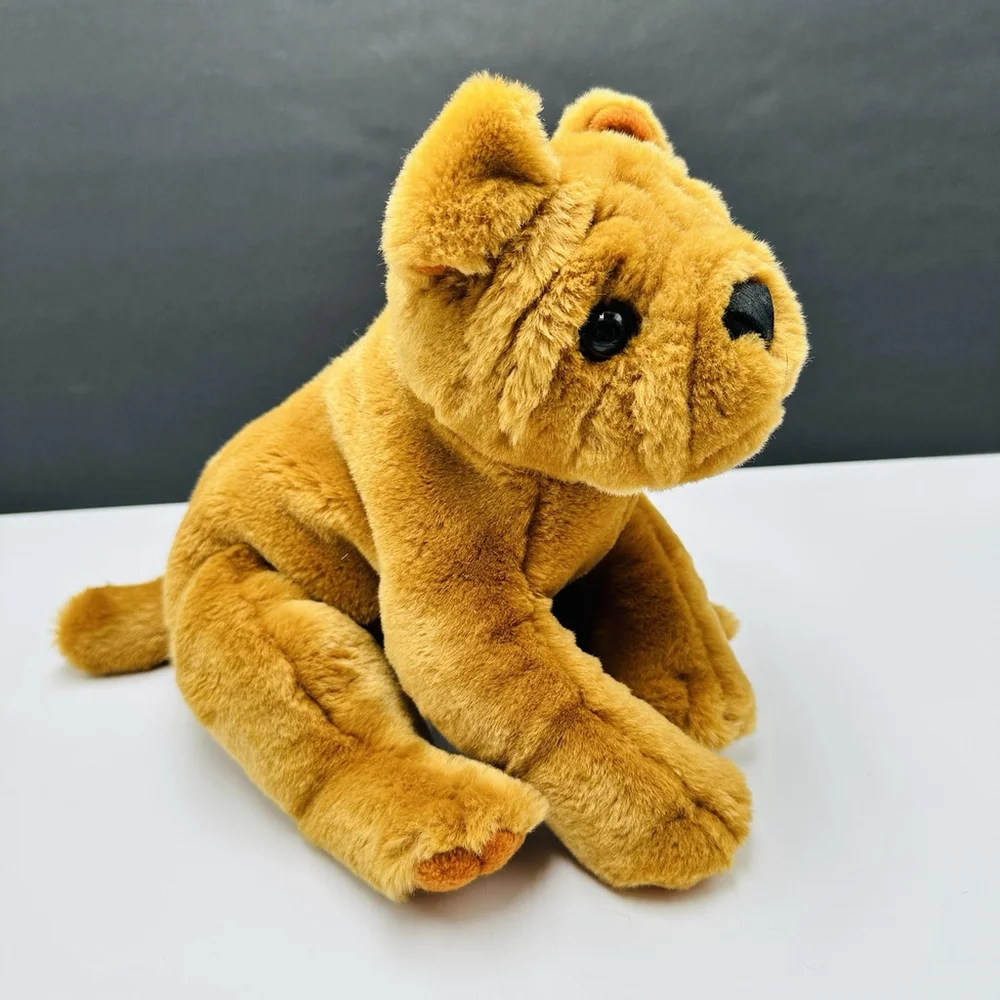 Animal Alley Sharpei Puppy Dog 11” Plush Stuffed Animal 2000 Y2K Toys R Us